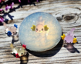 Happy Axolotl Glow Toy Soap