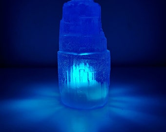 Light Up Blue Crystal Soap