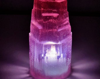 Light Up Pink Crystal Soap