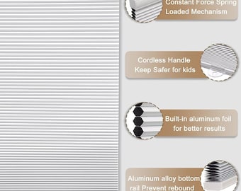 MYshade Cordless Blackout Cellular Shade 28"x64" White