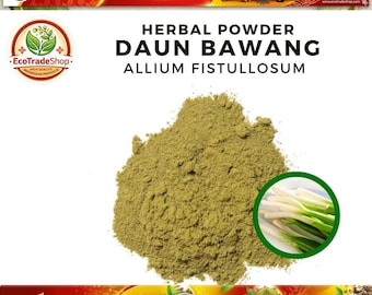 POLVO de Allium Fistullosum PURO, , Polvo - Especias culinarias frescas, naturales, orgánicas y silvestres