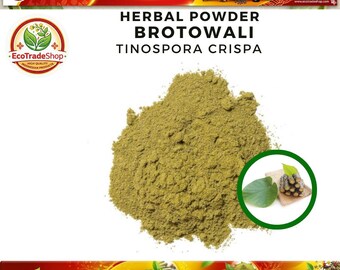 POWDER of  PURE  (Tinospora Crispa)  Powder - Fresh Natural Herbal Organic WildCrafted Spices Culinary Herbs