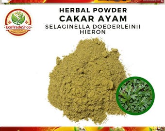 POLVO DE Hieron (Selaginella Doederleinii) Puro - Especias culinarias frescas, naturales, orgánicas y recolectadas en la naturaleza.