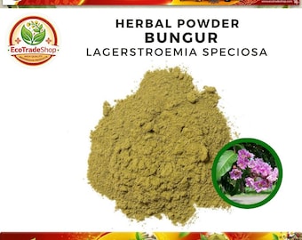 POLVO DE PURE (Lagerstroemia Speciosa) - Especias culinarias frescas, naturales, orgánicas y silvestres