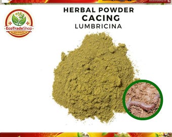 POLVO DE LUMBRICINA PURA - Especias culinarias frescas, naturales, orgánicas y recolectadas en la naturaleza.