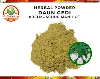 POLVO de Abelmoschus Manihot PURO - Especias culinarias frescas, naturales, orgánicas y silvestres