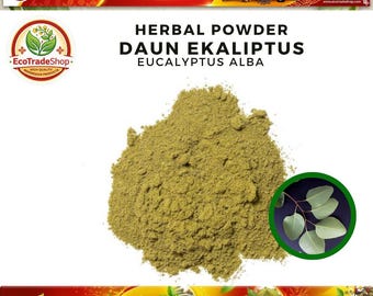 POLVO DE Eucalyptus Alba PURO - Especias culinarias frescas, naturales, orgánicas y recolectadas en la naturaleza.