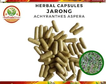 Cápsula de Achyranthes Aspera PURA, hierbas frescas, naturales, orgánicas, silvestres, especias, suplemento de hierbas culinarias