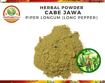 POLVO de Hibi puro (Piper Longum) - Especias culinarias frescas, naturales, orgánicas y silvestres