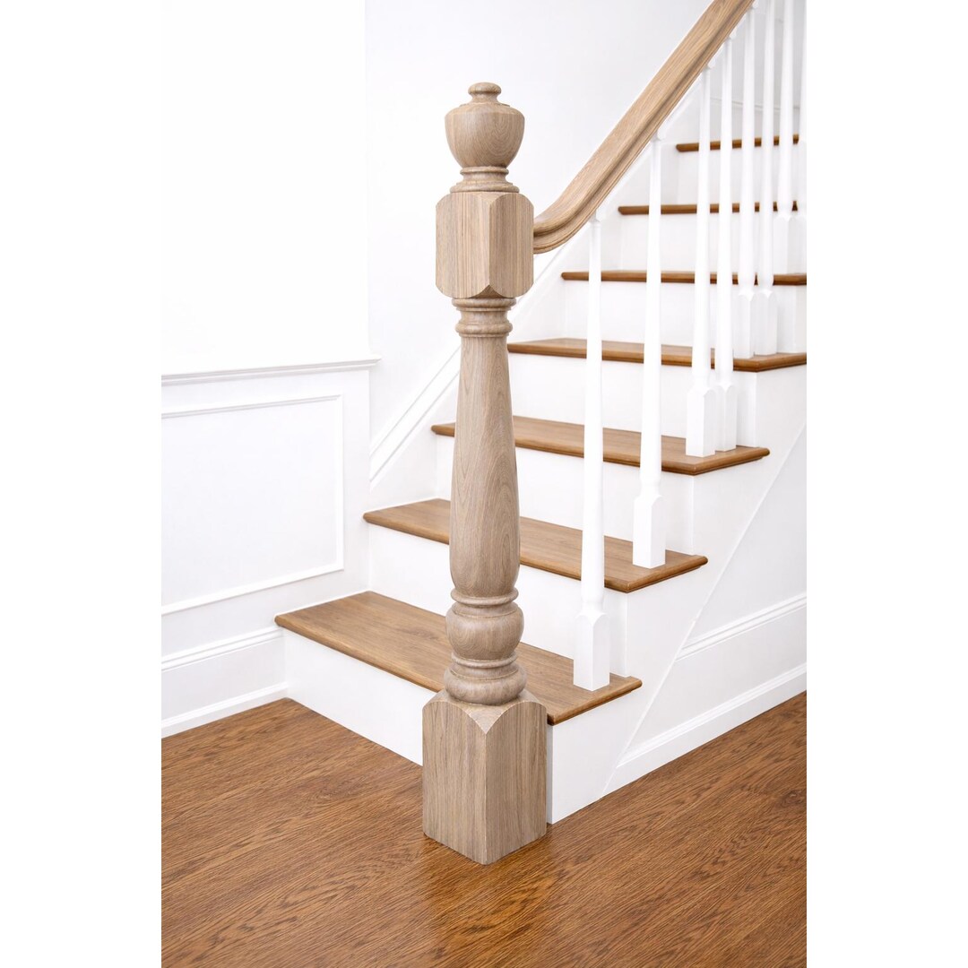 Solid Wood Newel Post for Stair – Custom Staircase Posts - Etsy