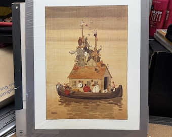 Vintage Spring Cleaning In Noah's Ark" by William Heath Robinson Beechwood Pub