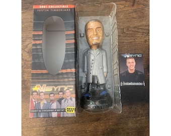 NSYNC Justin Timberlake Bobblehead, 2001 Buy Exclusive
