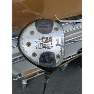 MacGregor M75W Super Eye O Matic Tourney Persimmon Driver image 1