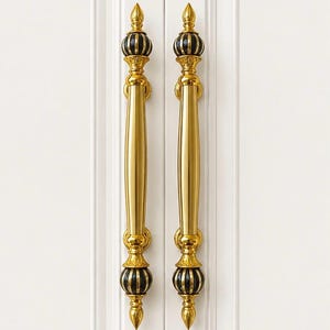 Antique Brass Door Handle 45 cm (17.72 inches) Luxury Front Door Pull