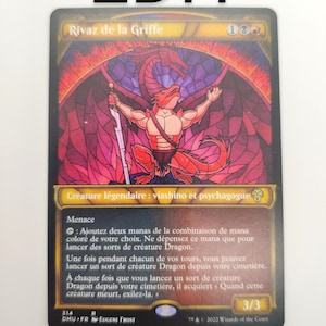 MTG Commander Deck Dragon Tribal Rivaz de la Griffe 100 Cartes Magic EDH