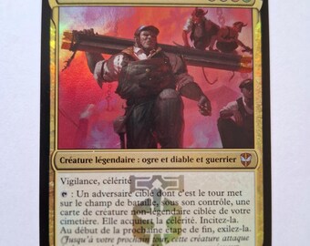 MTG Commander Deck Les Brutes de Poutreville 100 Cartes Magic EDH