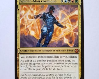 MTG Commander Deck Spider Man Cosmique 100 Cartes Magic EDH