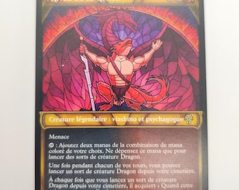 MTG Commander Deck Dragon Tribal Rivaz de la Griffe 100 Cartes Magic EDH