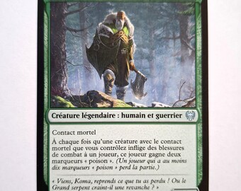 MTG Duel Commander Deck Poison Fynn le Porteur de croc 100 Cartes Magic EDH