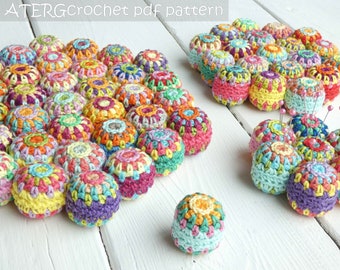 Crochet pattern from BEAD to PINCUSHION to COASTER by ATERGcrochet