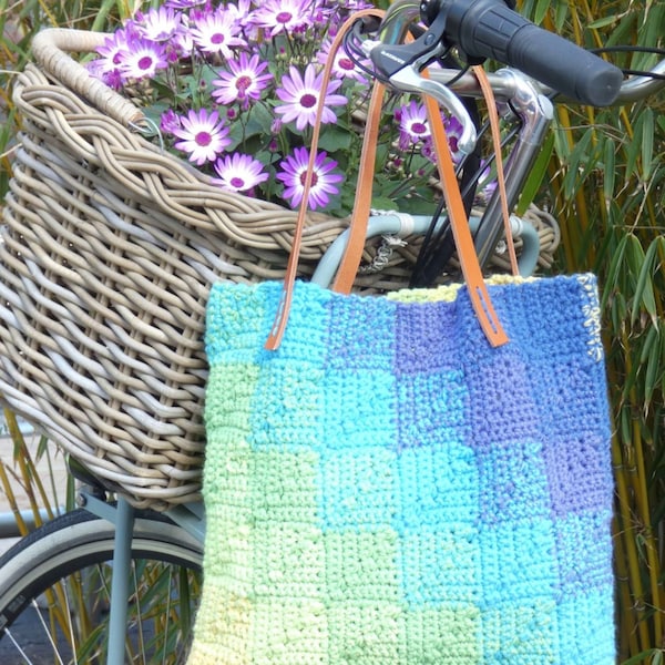 Crochet pattern GRADIENT BAG by ATERGcrochet