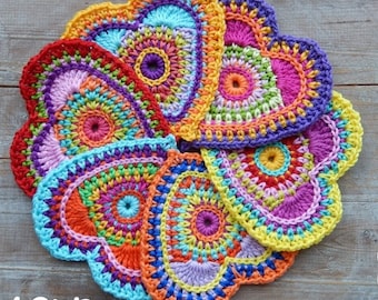 Heart crochet pattern by ATERGcrochet