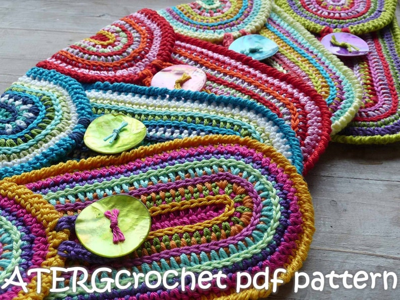 Crochet pattern CASE by ATERGcrochet image 1