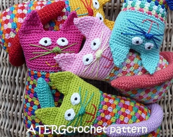 Cat crochet pattern by ATERGcrochet