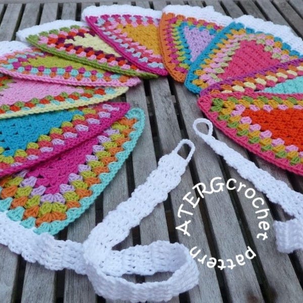 Patrón de crochet GARLAND de ATERGcrochet