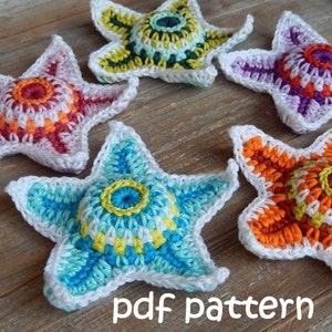 Crochet pattern STARFISH by ATERGcrochet image 1