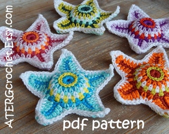 Crochet pattern STARFISH by ATERGcrochet