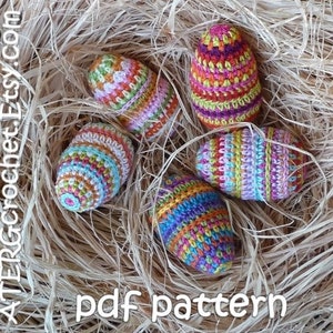 Crochet pattern EASTER EGG by ATERGcrochet image 3