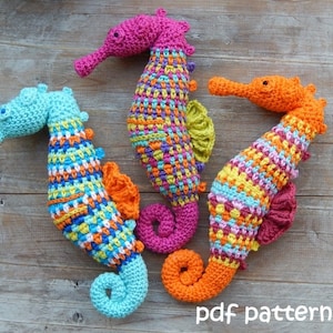 Crochet pattern SEAHORSE by ATERGcrochet