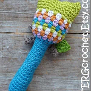 Crochet pattern OWL RATTLE by ATERGcrochet image 3