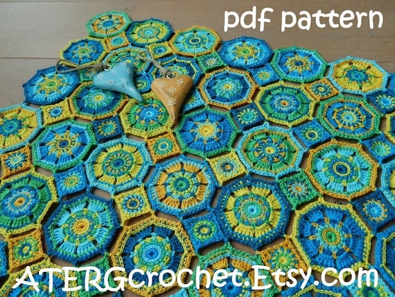 Octagon baby outlet blanket crochet pattern