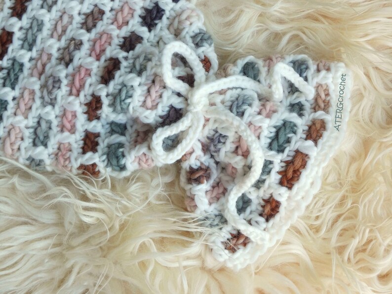 Crochet pattern COCOON NEWBORN by ATERGcrochet image 7