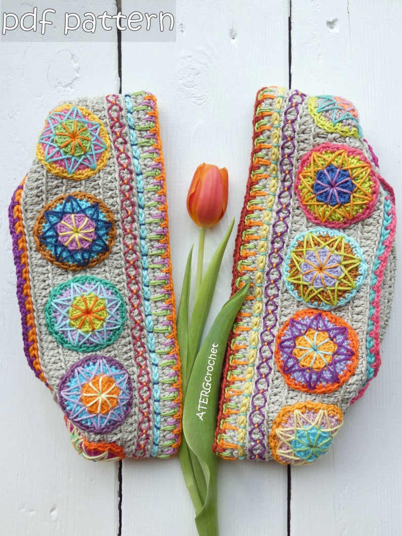 Crochet pattern Happy Plant Pots by ATERGcrochet image 10