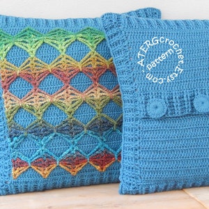 Crochet pattern CUSHION COVER by ATERGcrochet image 3