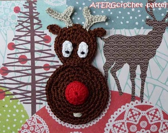 Crochet pattern RUDOLF reindeer by ATERGcrochet