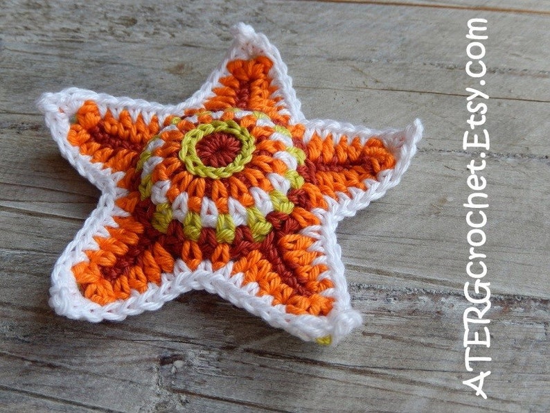 Crochet pattern STARFISH by ATERGcrochet image 4