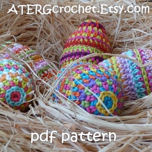 Crochet pattern EASTER EGG by ATERGcrochet image 2