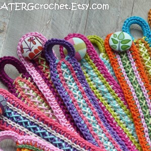 Crochet pdf pattern TWO BRACELETS by ATERGcrochet image 5