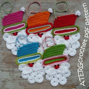 Christmas Santa Claus crochet pattern