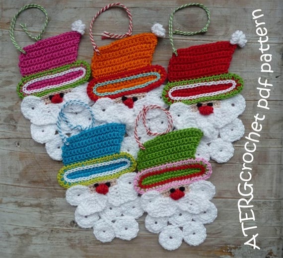 Christmas Santa Claus crochet pattern