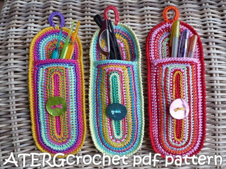 Crochet pattern CASE by ATERGcrochet image 2