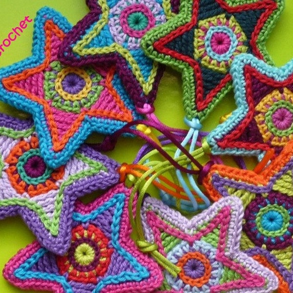 Patron au crochet STAR par ATERGcrochet