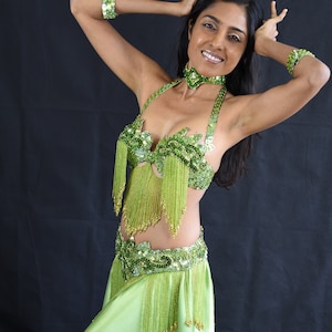 Sequin Belly Dance Etsy