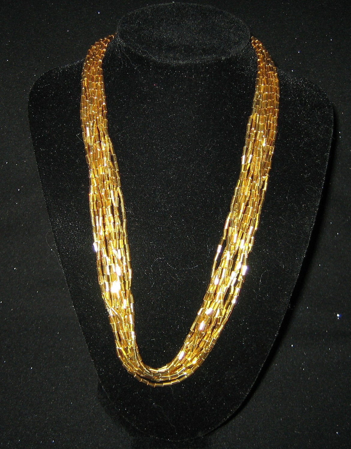 Individual Bags of Beautiful Gold Bugle Size 2 Strung Etsy