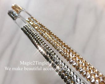 Bling Elegant Sparkle Diamond Beautiful Simple Elegant Design Made w/ 100% SWAROVSKI Crystal Case For All iPhone