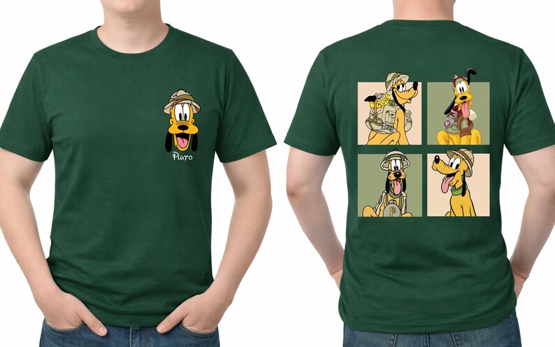Pluto Safari Hoodie,Disney Animal Kingdom Sweatshirt,Safari Squad Hooded Sweater,Pluto Explorer,Disney Family Trip Hoodie,Disney World 2026 image 12